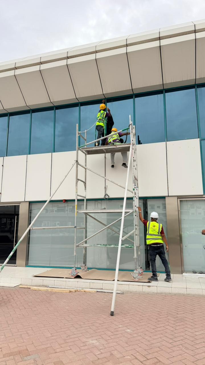 Aluminium & Glass — interior design & fit-out, Dubai