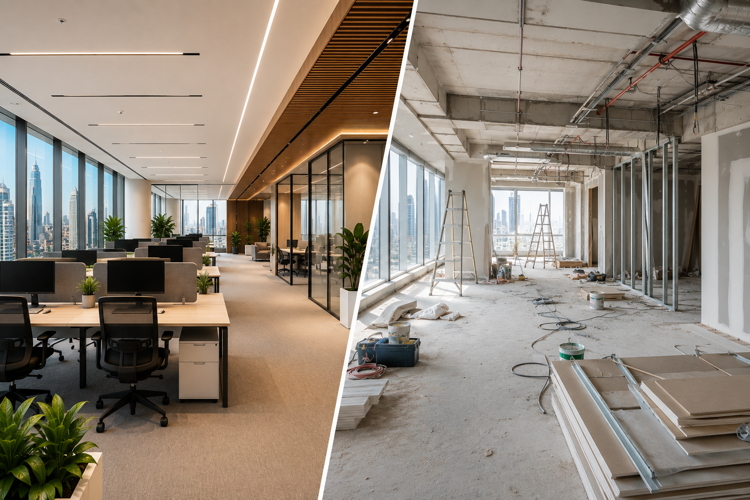 Fit-Out vs. Renovation: Which One Does Your Dubai Office Actually Need?